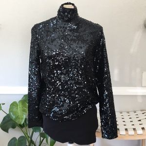 & Other stories Sequin Turtleneck
